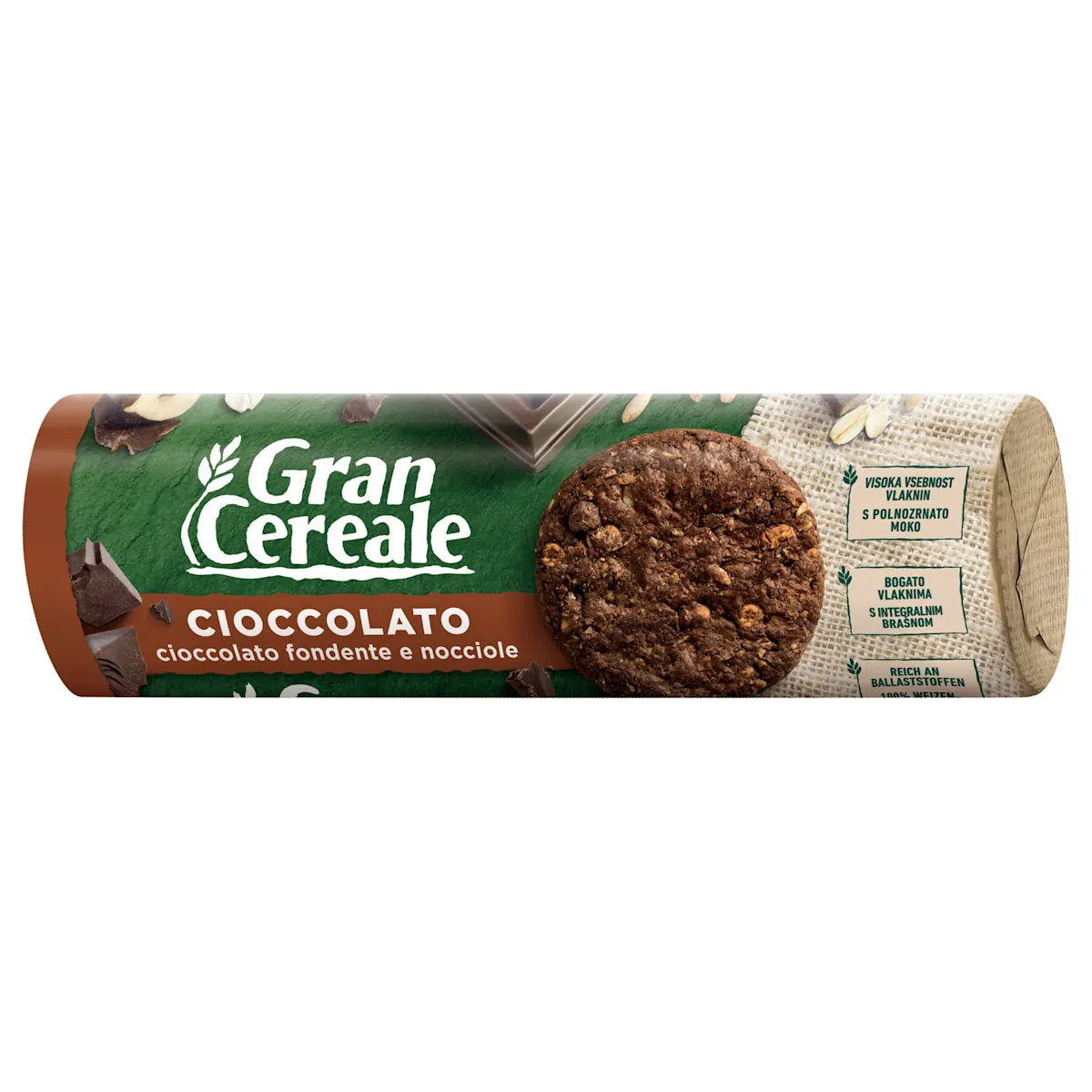 CIOCCOLATO keks - tamna čokolada i lešnici, 230 g