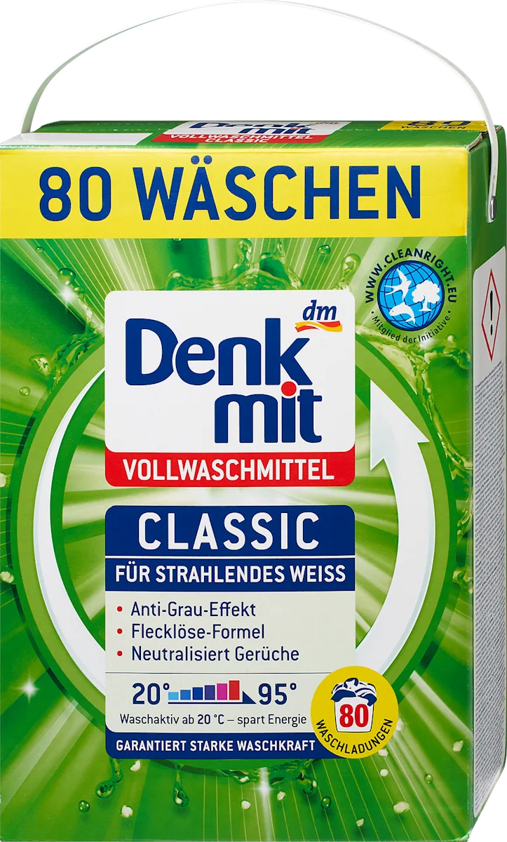 CLASSIC detergent za pranje belog veša, 5,2 kg