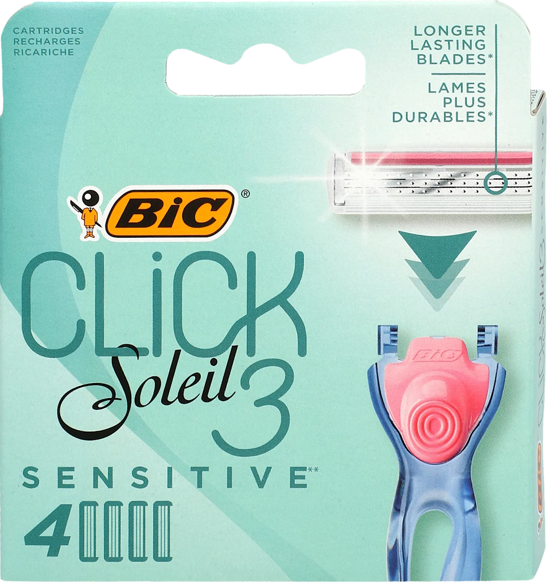CLICK Soleil 3 SENSITIVE dopune, 4 kom