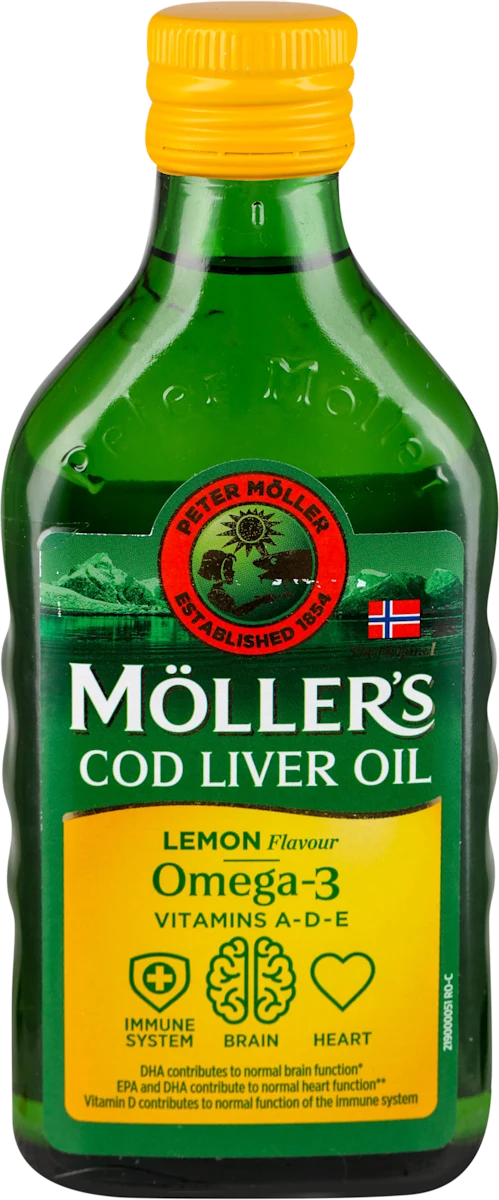 COD LIVER OIL Omega-3 ulje jetre bakalara:..., 250 ml