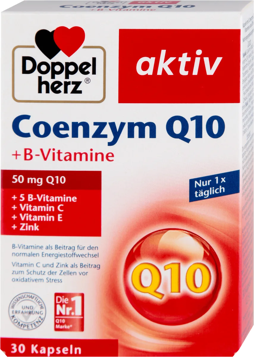 Coenzym Q 10 + B-Vitamin, 30 kom