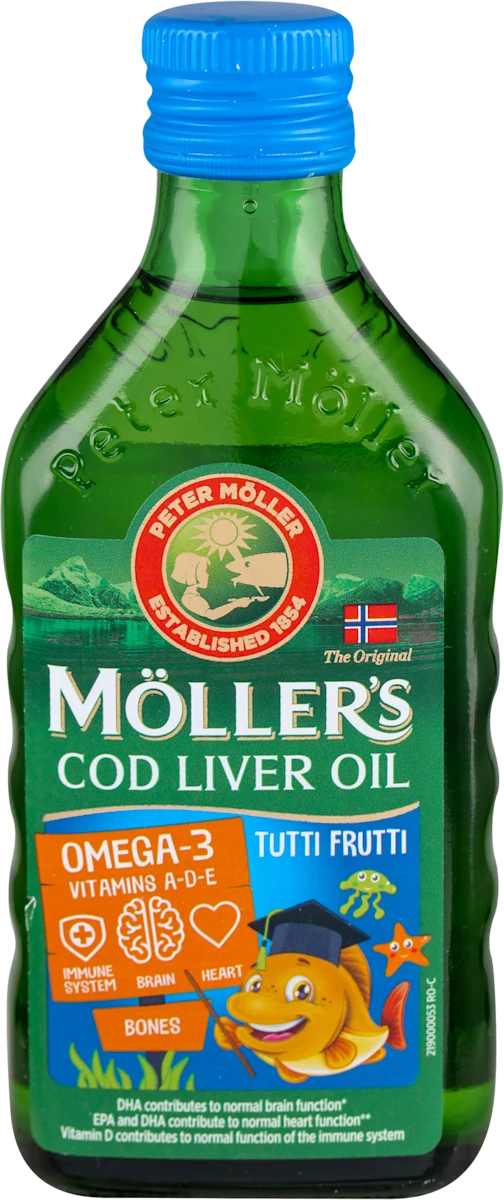 COLD LIVER OIL OMEGA-3 ulje jetre bakalara:..., 250 ml