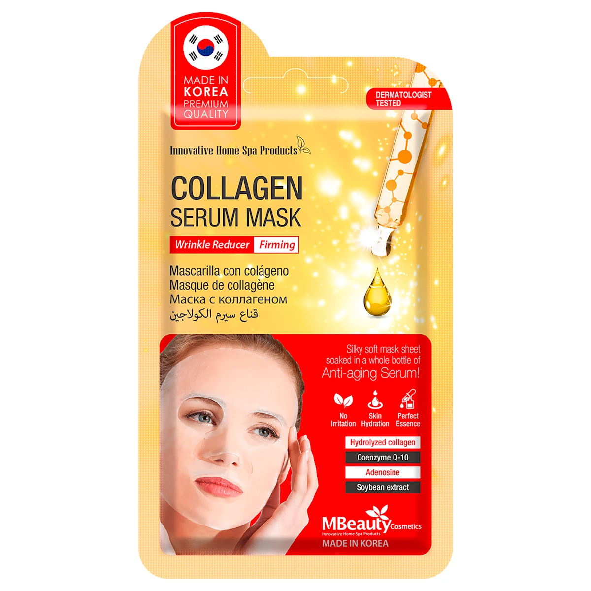 COLLAGEN - serum maska za lice u maramici, 1 kom