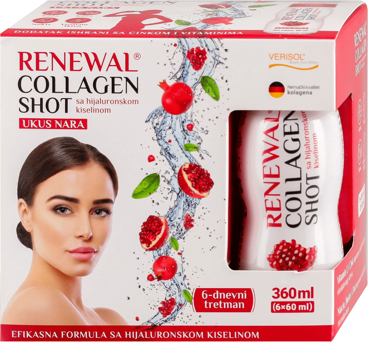 COLLAGEN SHOT - ukus nara, 6x60ml, 360 ml