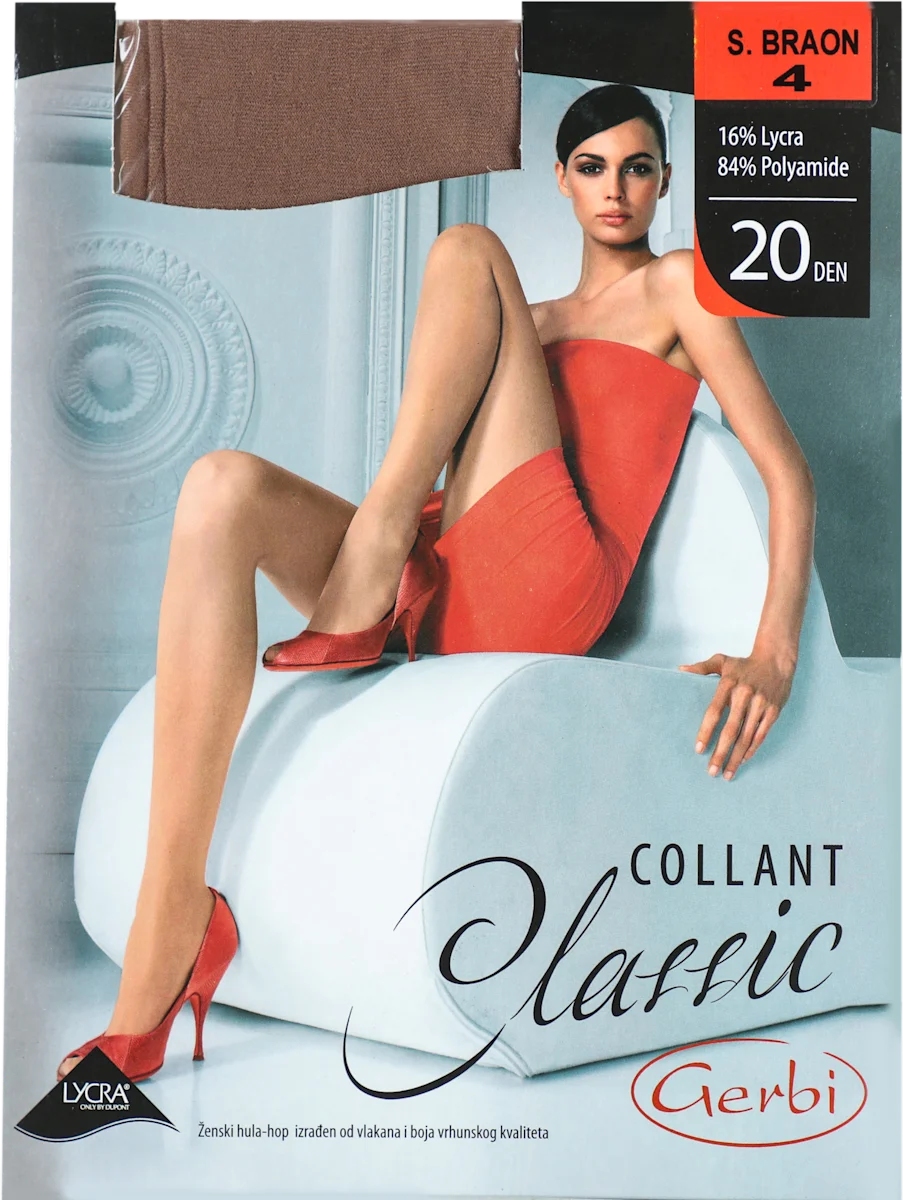 COLLANT Classic 20 DEN svetlo braon hulahopke -..., 1 kom