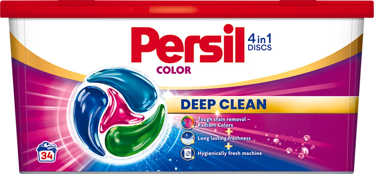 COLOR DEEP CLEAN kapsule za mašinsko pranje veša, 561 g
