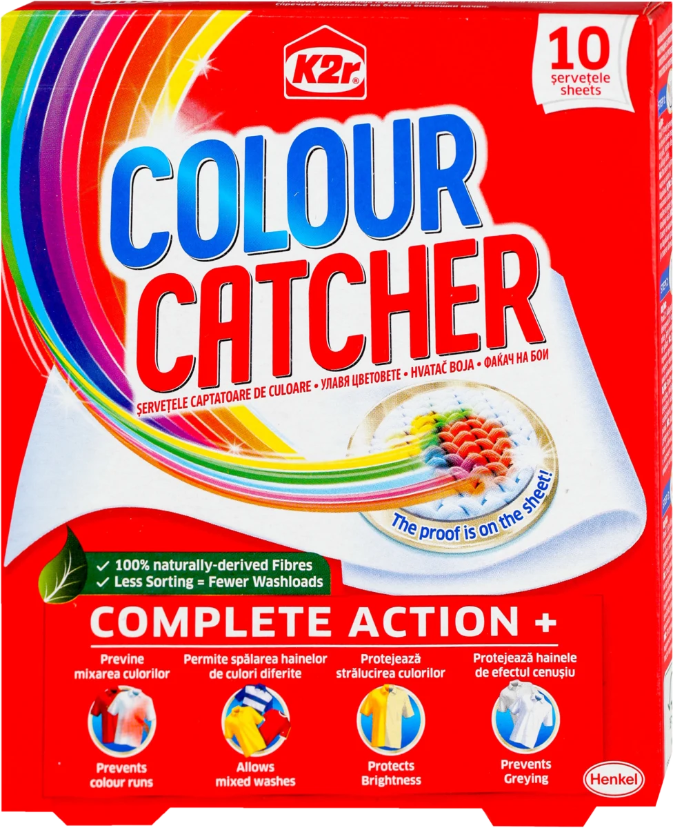 COLOUR CATCHER - hvatač boja, 10 kom