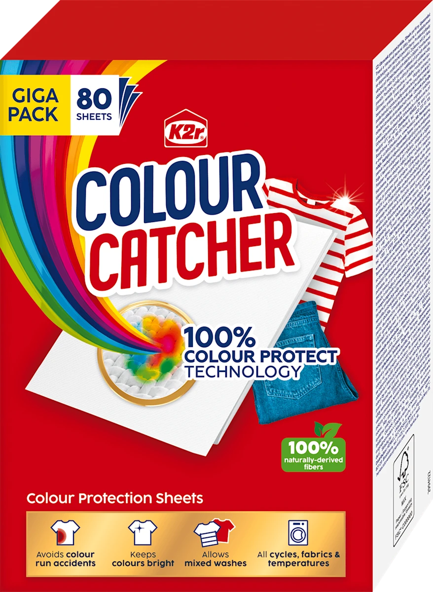 COLOUR CATCHER - hvatač boja, GIGA PACK, 80 kom