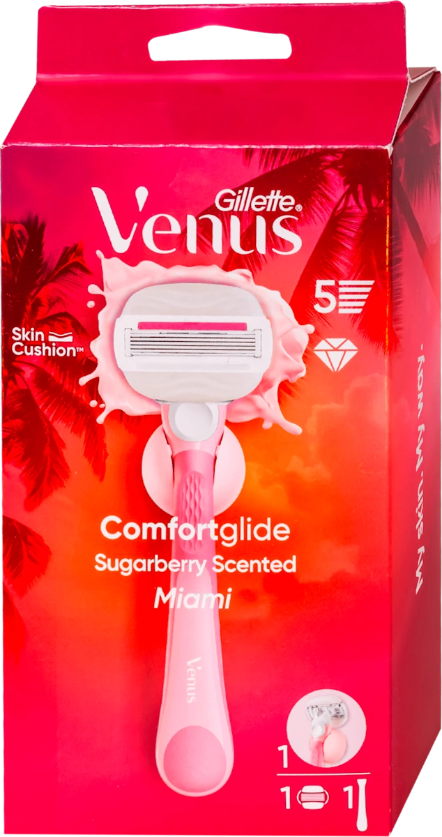 ComfortGlide Miami ženski brijač + 1 dopuna +..., 1 kom