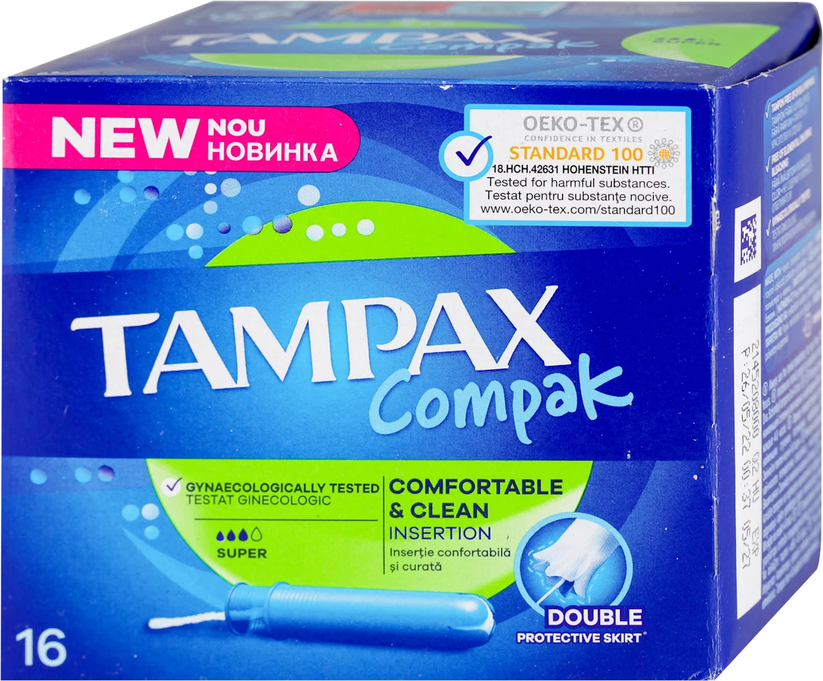 Compak SUPER, tamponi, 16 kom