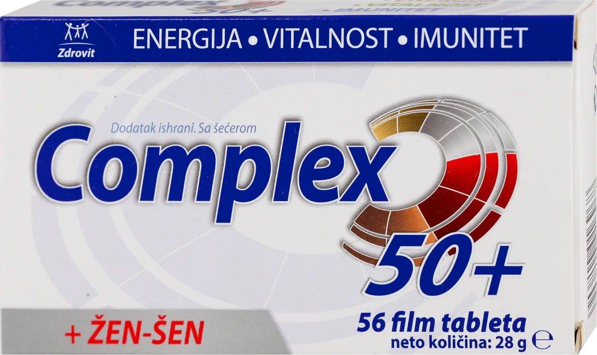 Complex 50+ŽEN-ŠEN tablete, 56 kom