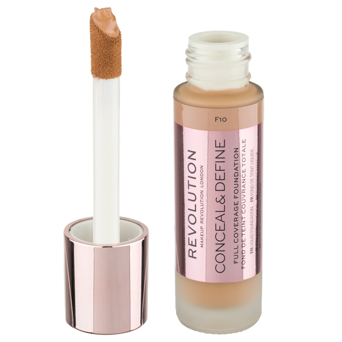 CONCEAL & DEFINE tečni puder – F10, 23 ml