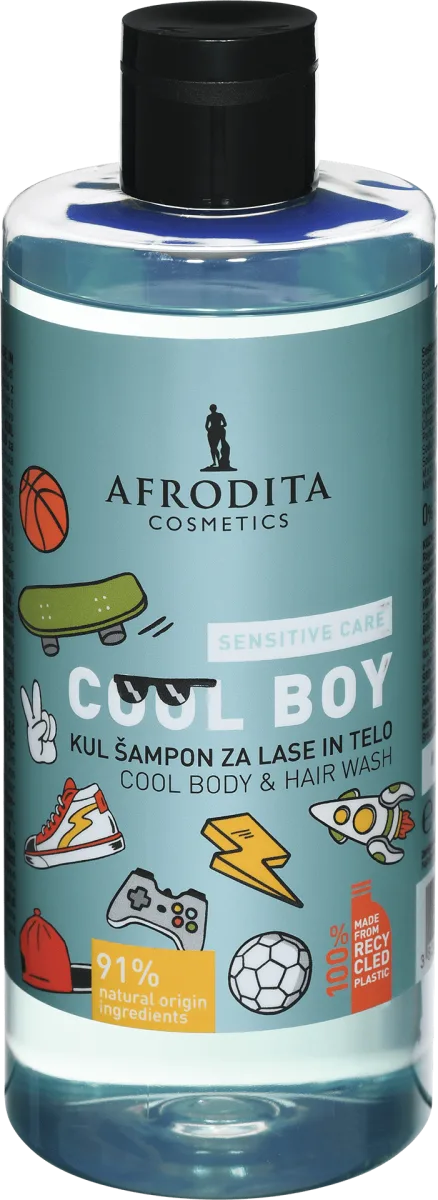 COOL BOY dečiji šampon za kosu i telo, 320 ml