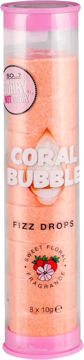 CORAL BUBBLE šumeća tableta za kupku, 80 g