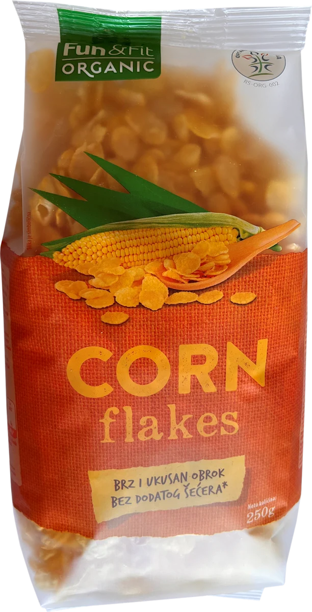 CORN flakes - organske pahuljice, 250 g