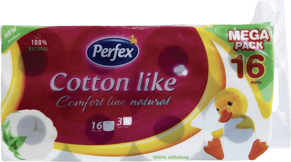 Cotton like - Comfort line natural toaletni papir..., 16 kom