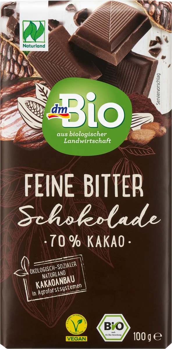 Crna čokolada - 70% kakao, 100 g
