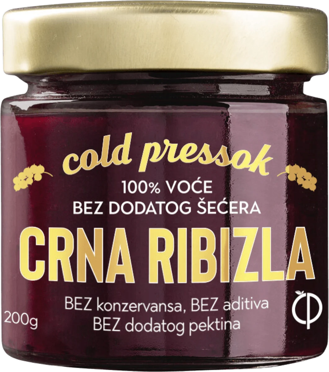 CRNA RIBIZLA - voćni namaz, 200 g