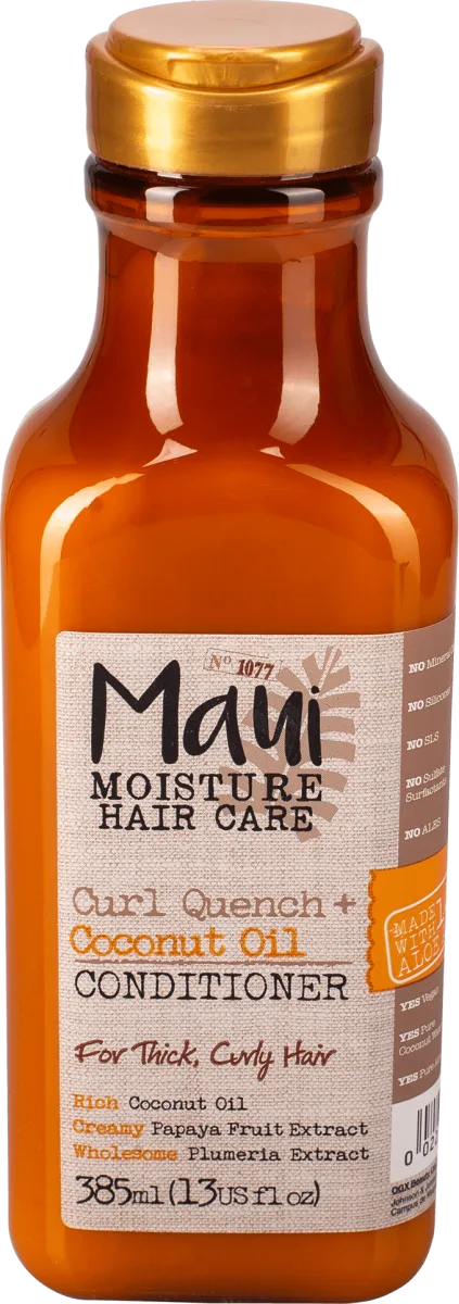 Curl Quench+ Coconut Oil - regenerator za kosu, 385 ml
