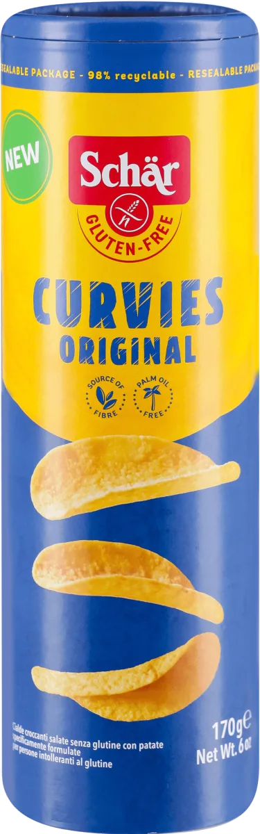 CURVIES ORIGINAL čips bez glutena, 170 g