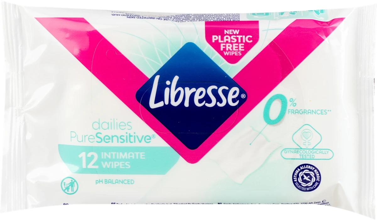 dailies Pure Sensitive maramice za intimnu..., 12 kom