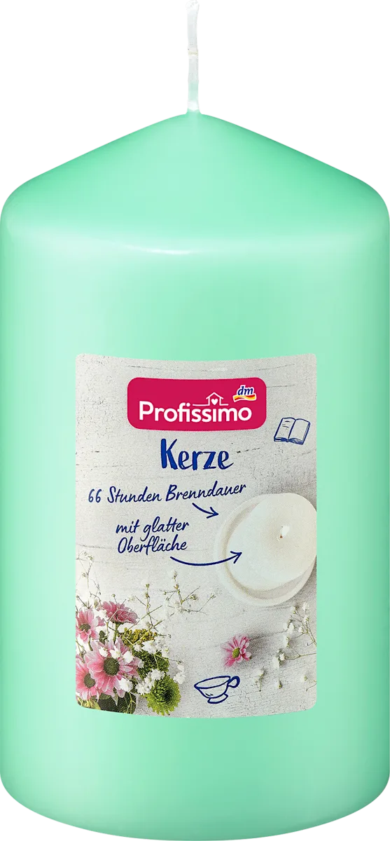 Debela sveća - mint 140/80, 1 kom