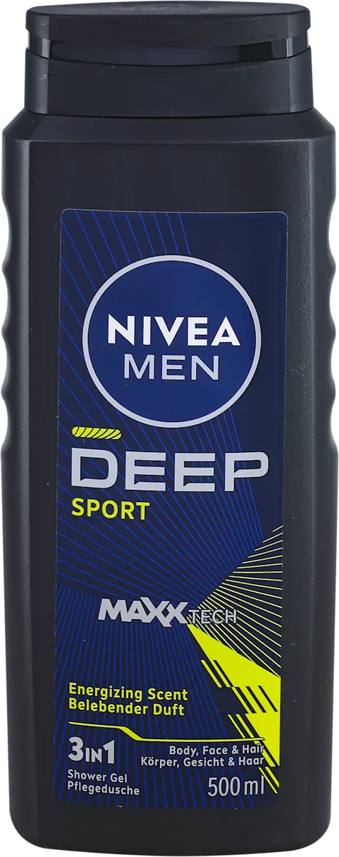 DEEP SPORT gel za tuširanje, 500 ml