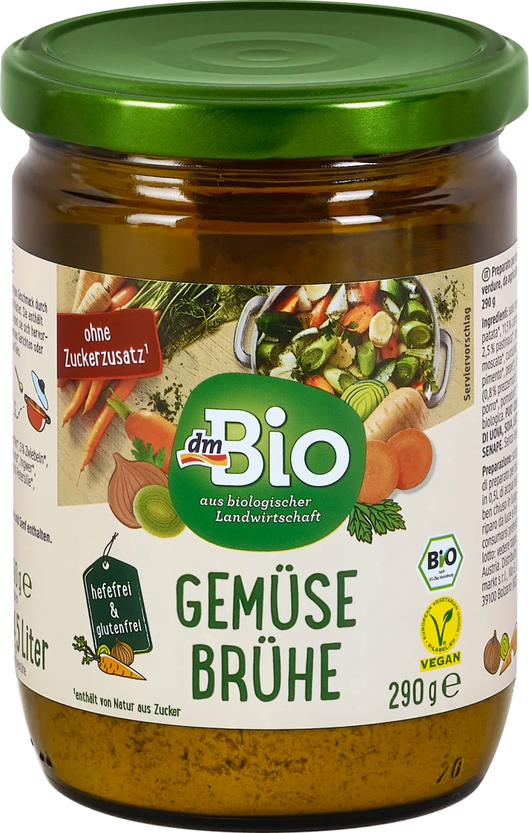 Dehidrirana supa od povrća - teglica, 290 g