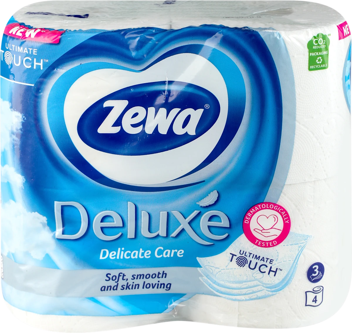 Deluxe Delicate Care toaletni papir, 4 kom