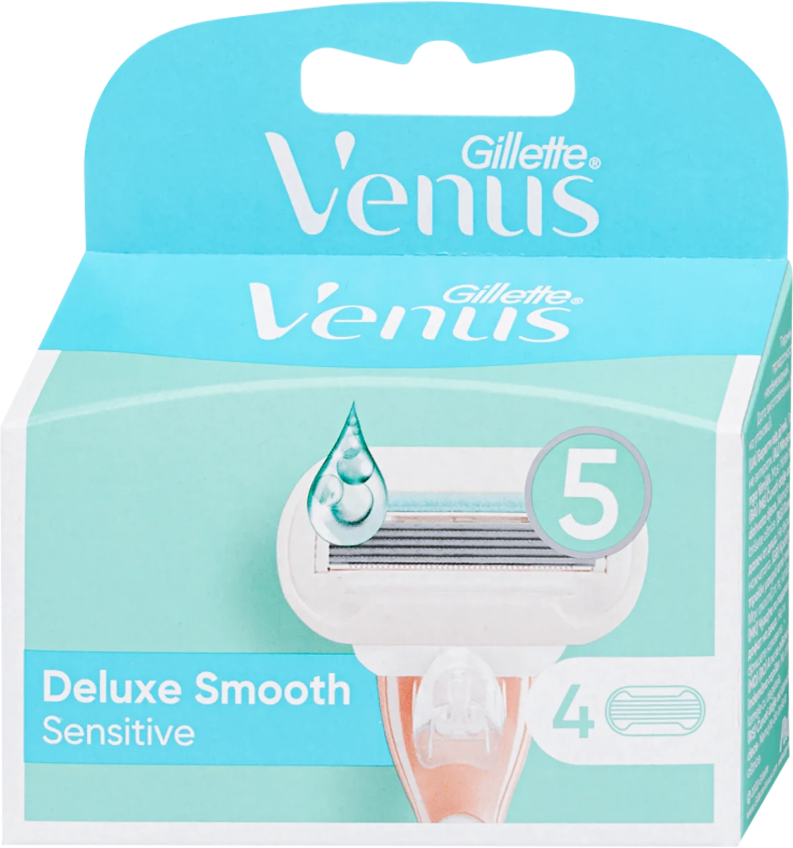 Deluxe smooth sensitive dopune za brijač, 4 kom