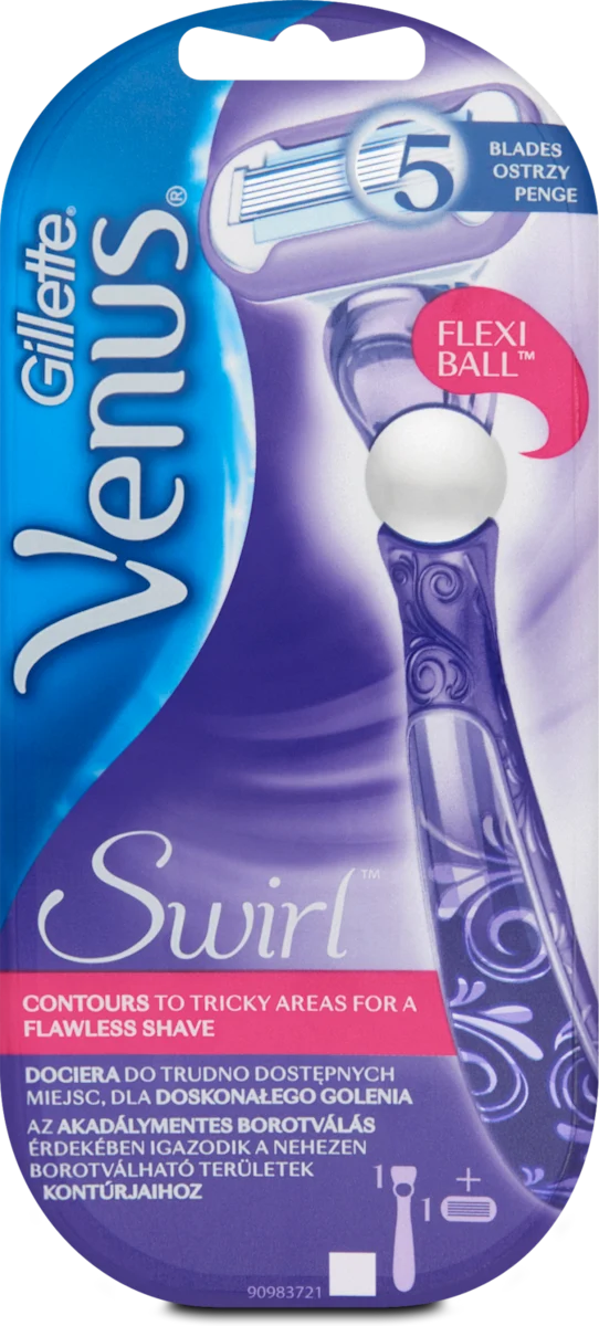 Deluxe Smooth Swirl ženski brijač, 1 kom