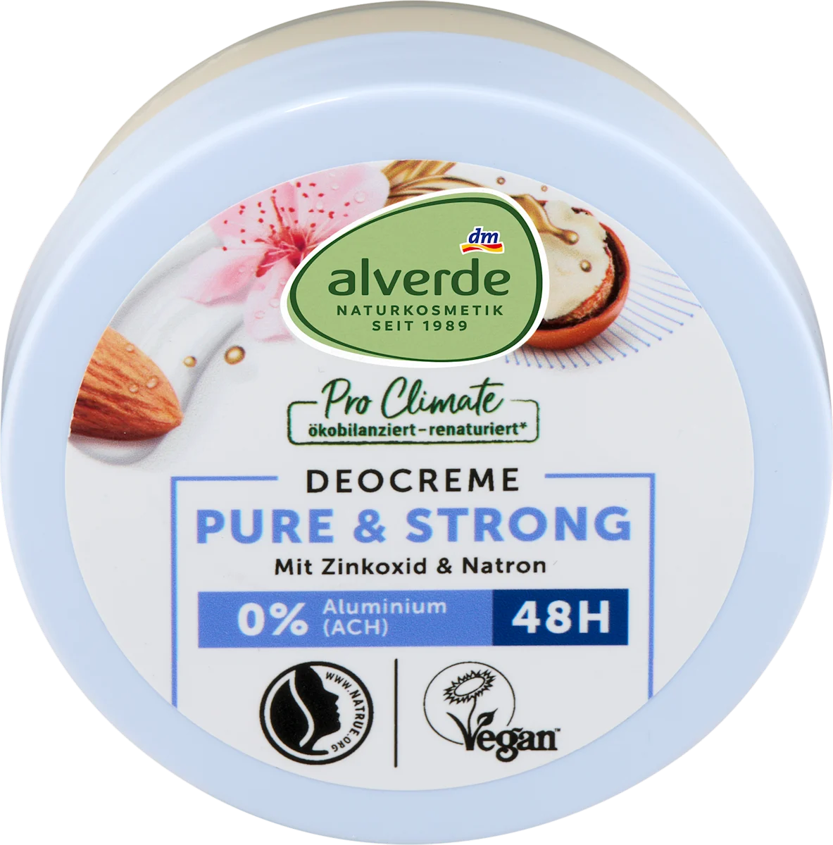 Deo krema Pure &amp; Strong, 50 ml