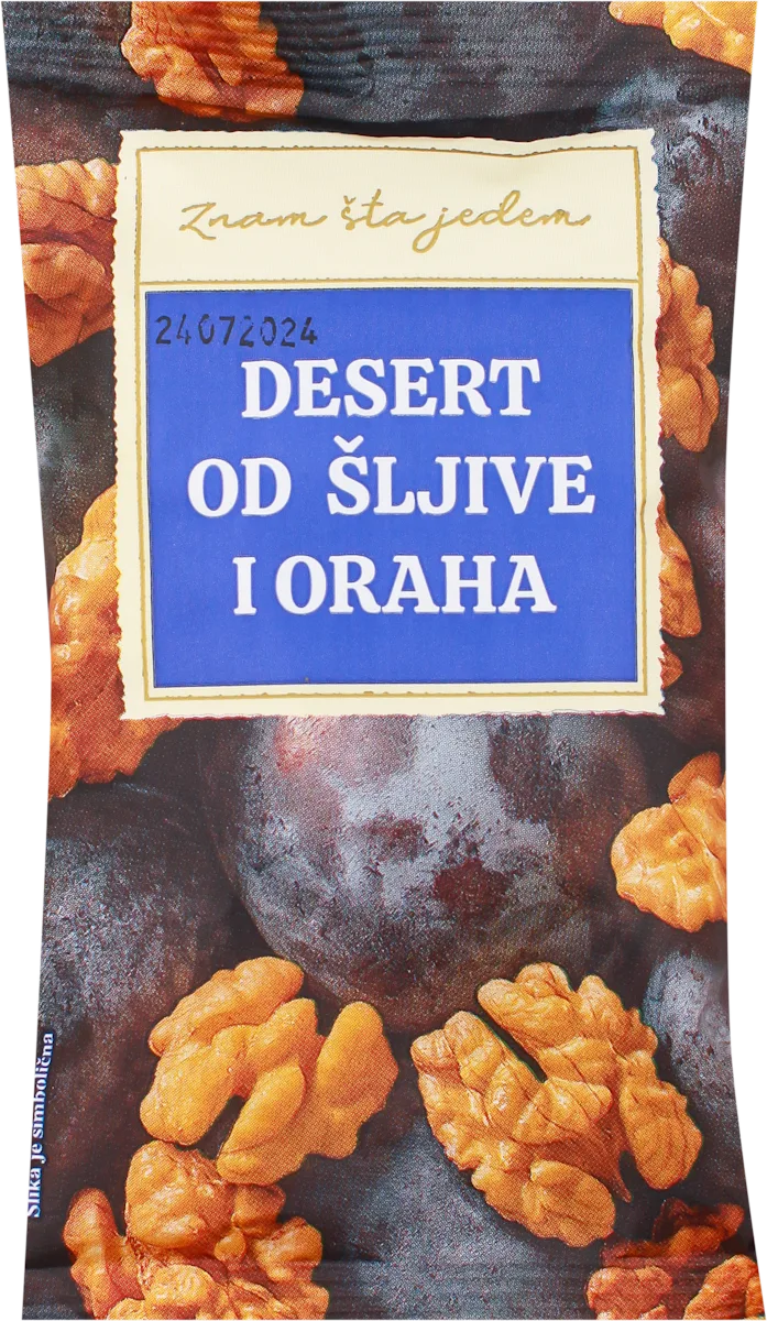 DESERT OD ŠLJIVE I ORAHA, 50 g