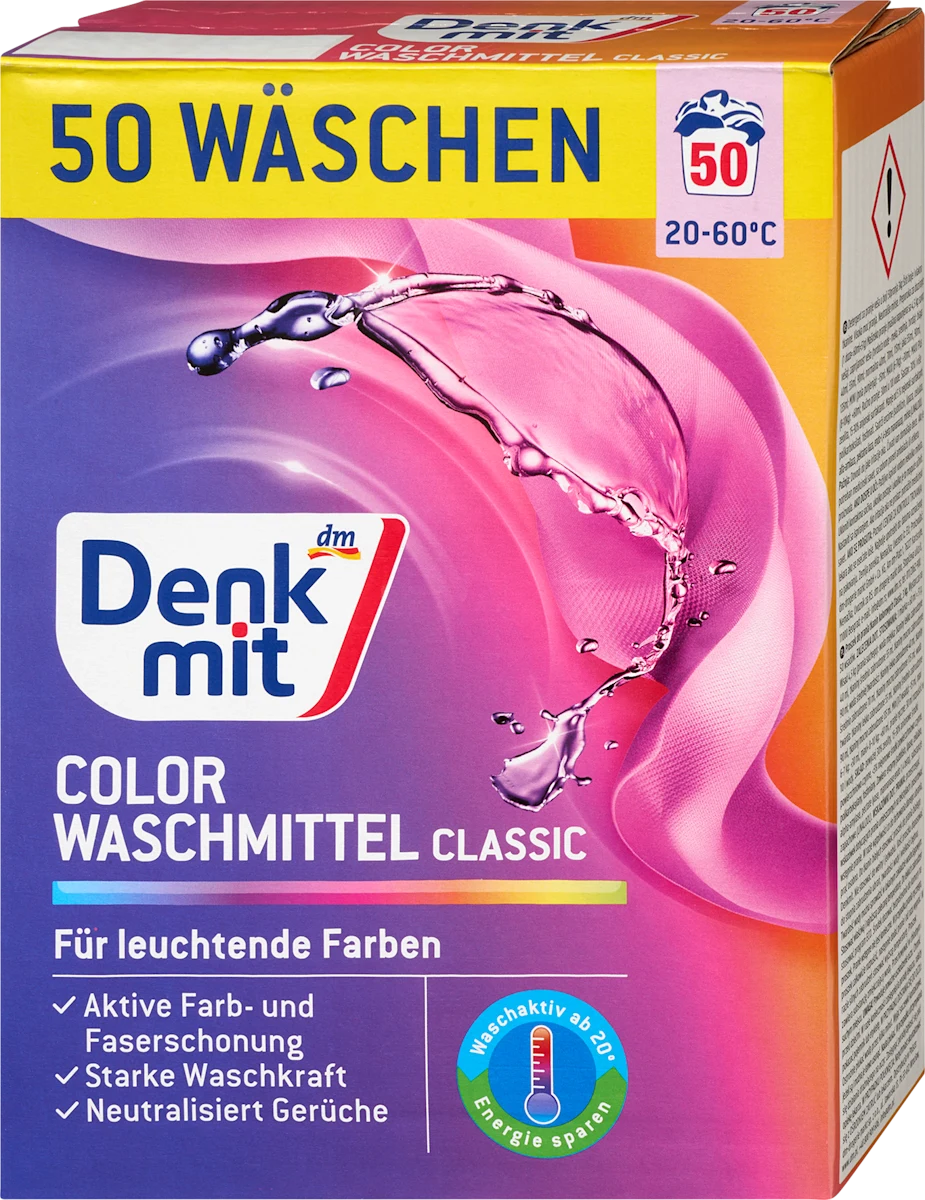 Detergent u prahu za pranje veša u boji, 3 kg