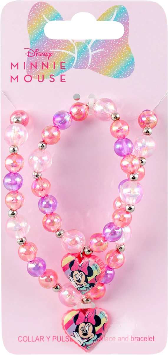 Disney MINNIE MOUSE set - ogrlica i narukvica sa..., 1 kom