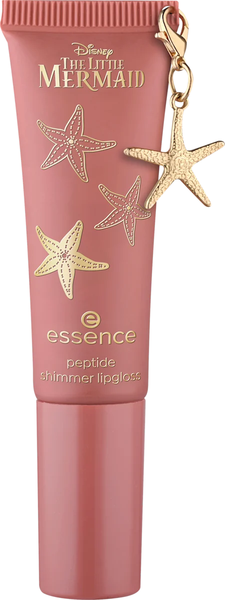 Disney THE LITTLE MERMAID peptide shimmer sjaj za usne - 02 Seaside Romance, 1 kom