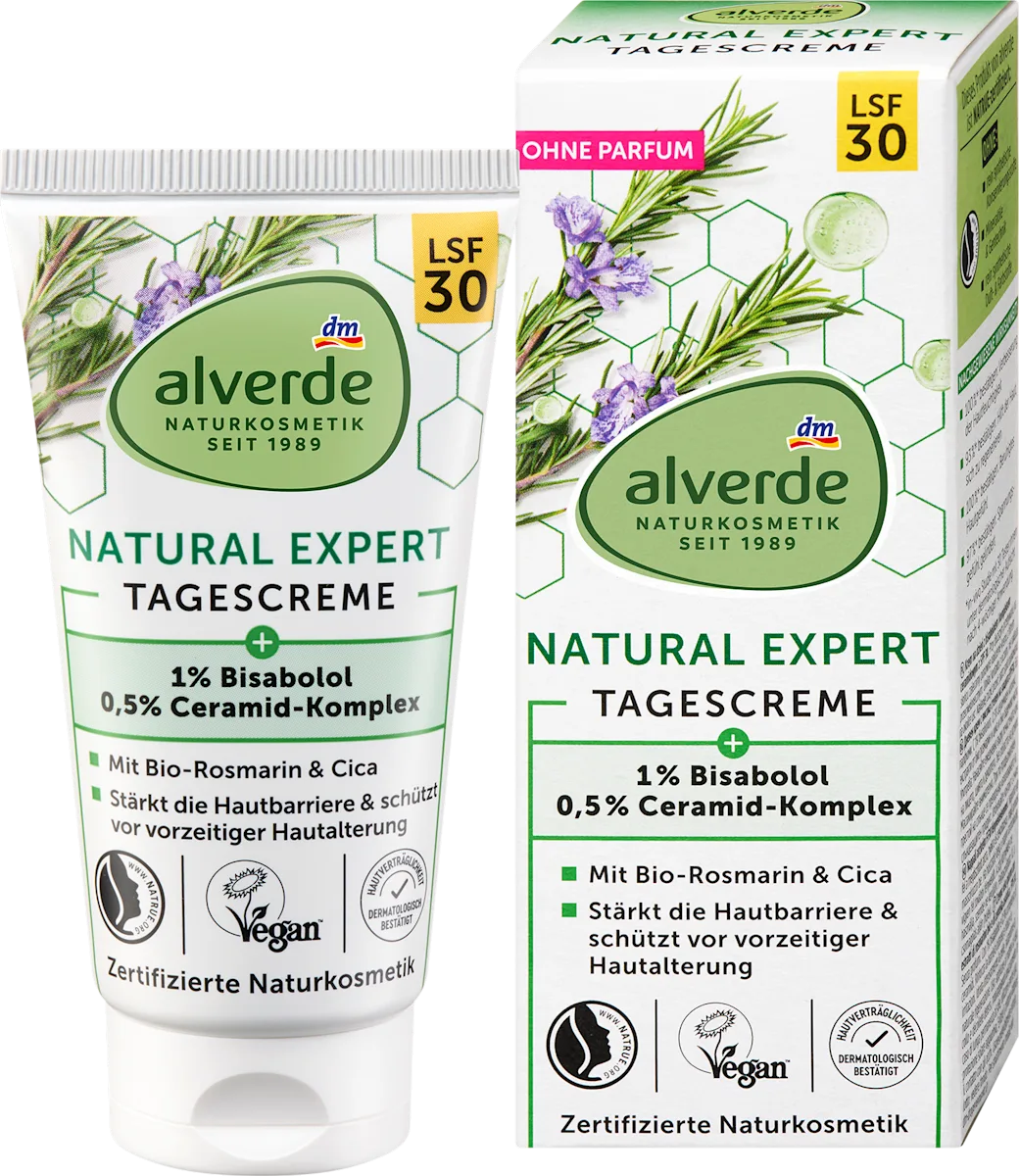 Dnevna krema NATURAL EXPERT, SPF30, 50 ml