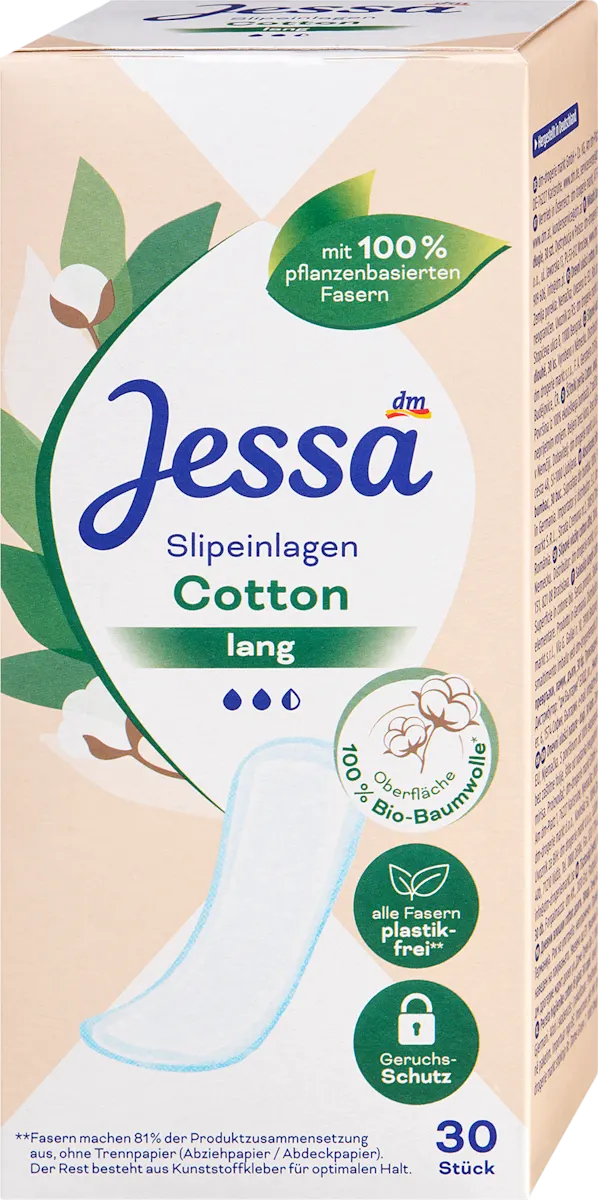 Dnevni ulošci Cotton - dugi, 30 kom