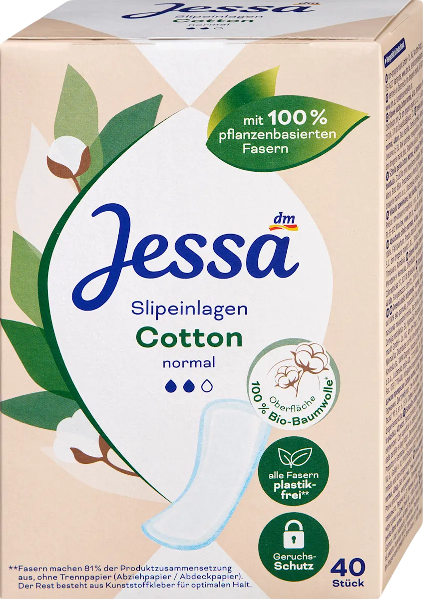 Dnevni ulošci Cotton - normal, 40 kom