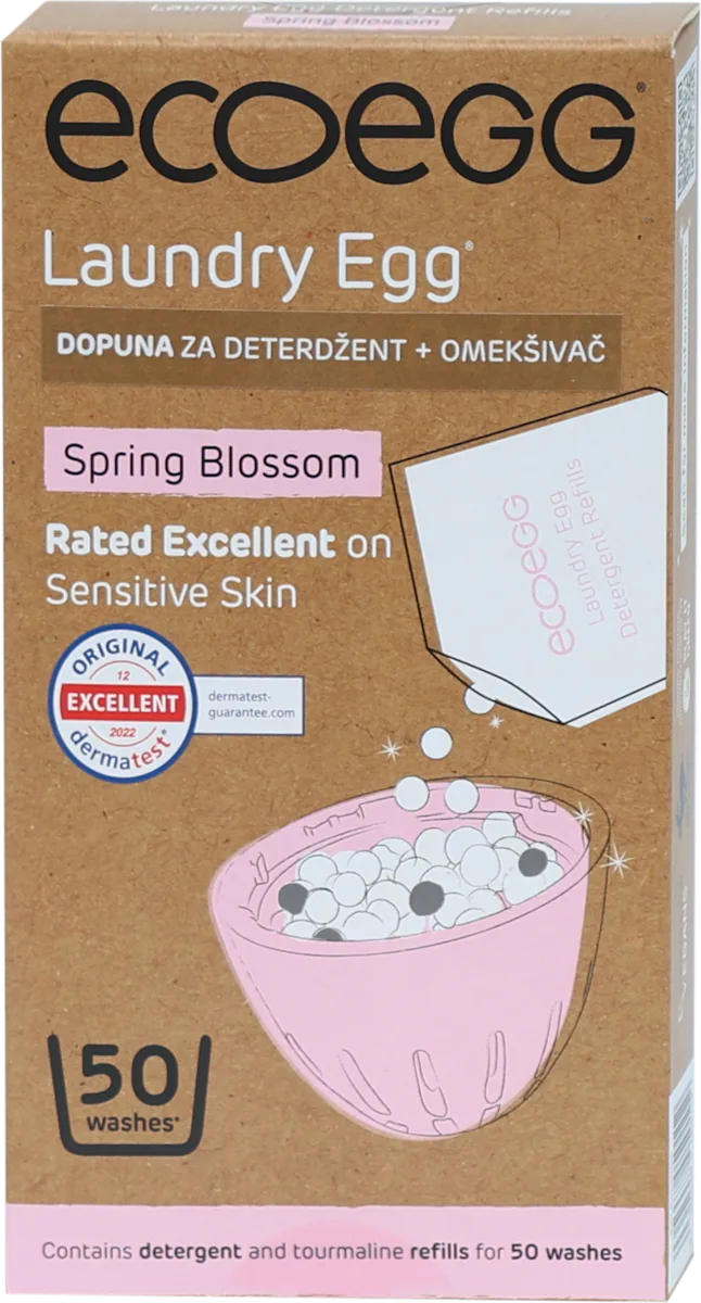 Dopuna za detergent i omekšivač za veš 2u1- Sping Blossom, 1 kom