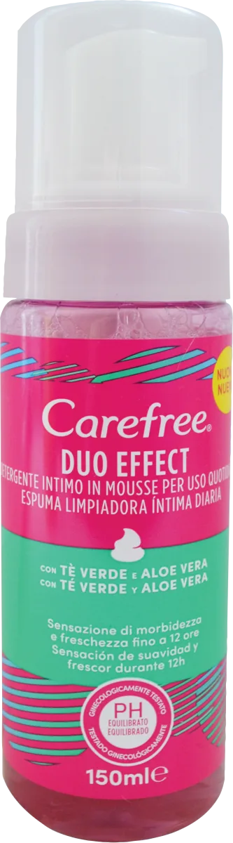 DUO EFFECT pena za intimnu higijenu - Aloe vera, 150 ml