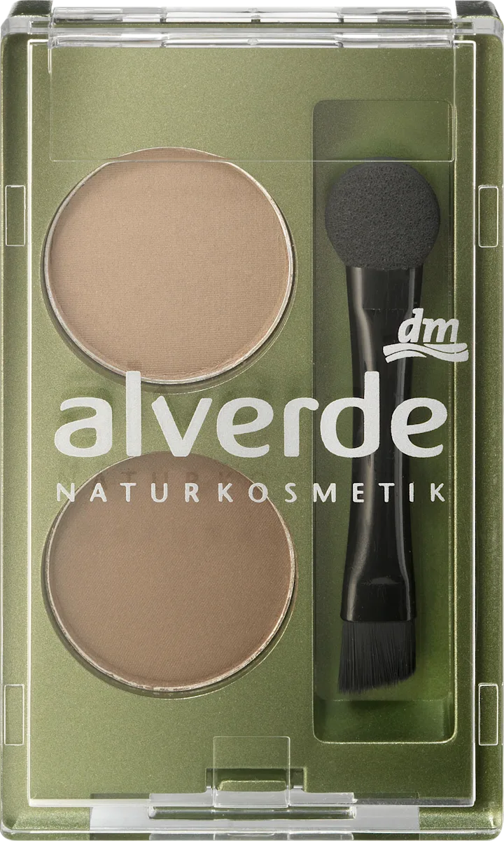 Duo puder za obrve – 02 brown, 1 kom