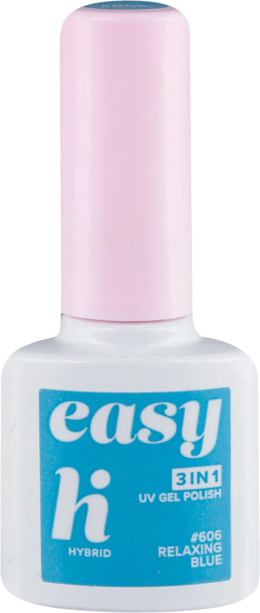 easy 3u1 UV gel lak - 606 Relaxing Blue, 5 ml