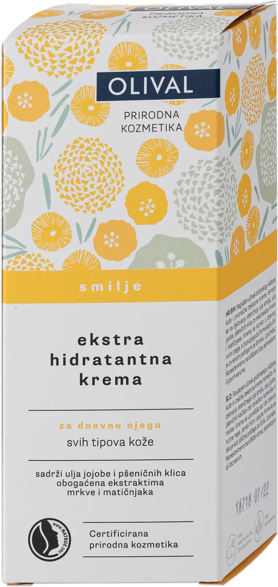 Ekstra hidratantna krema - smilje, 50 ml