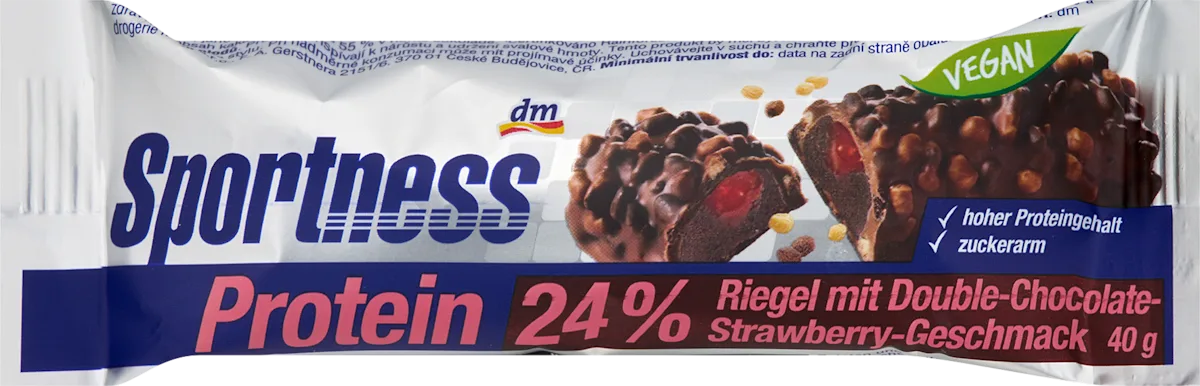 Energetska štanglica, čokolada i jagoda, 40 g