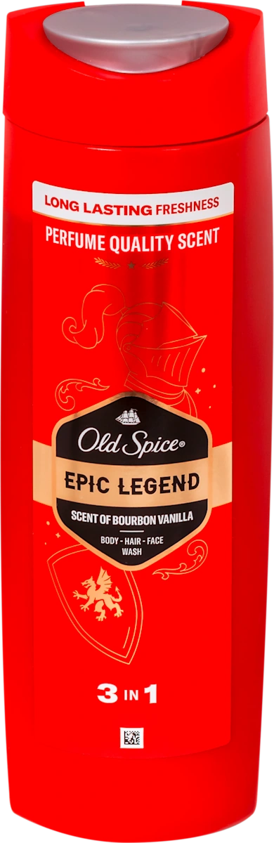 EPIC LEGEND 3 IN 1 - gel za tuširanje i šampon, 400 ml