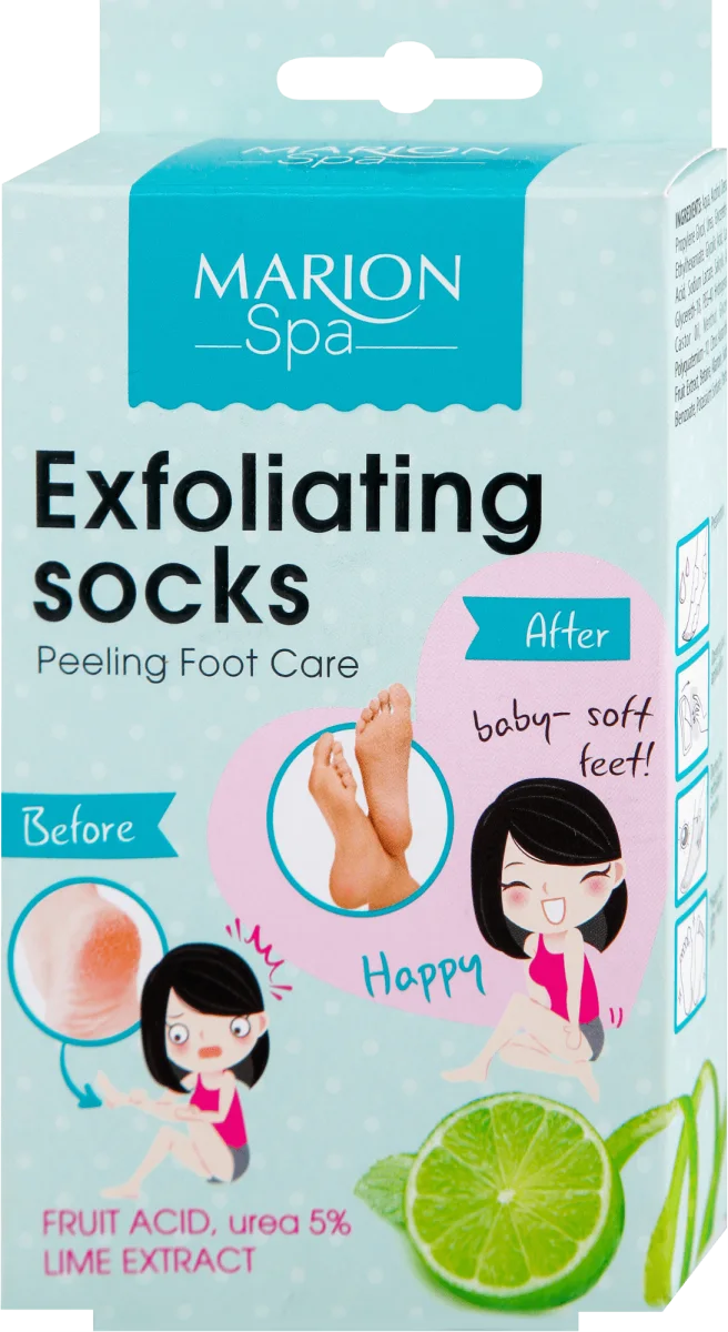Exfoliating socks spa piling čarape za stopala -..., 1 kom