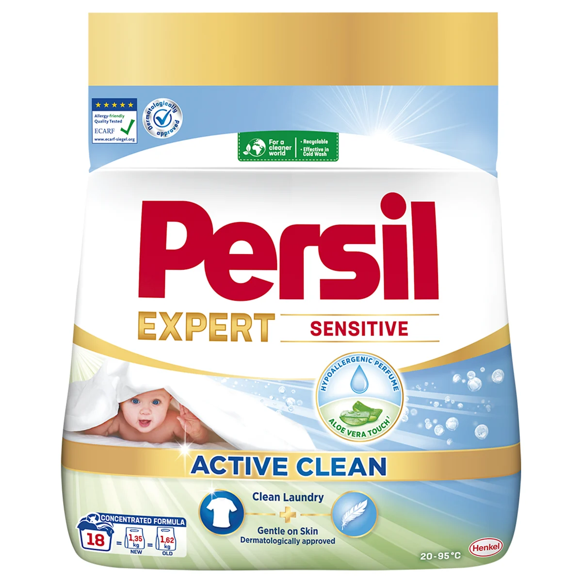 EXPERT SENSITIVE detergent za pranje veša, 1,35 kg