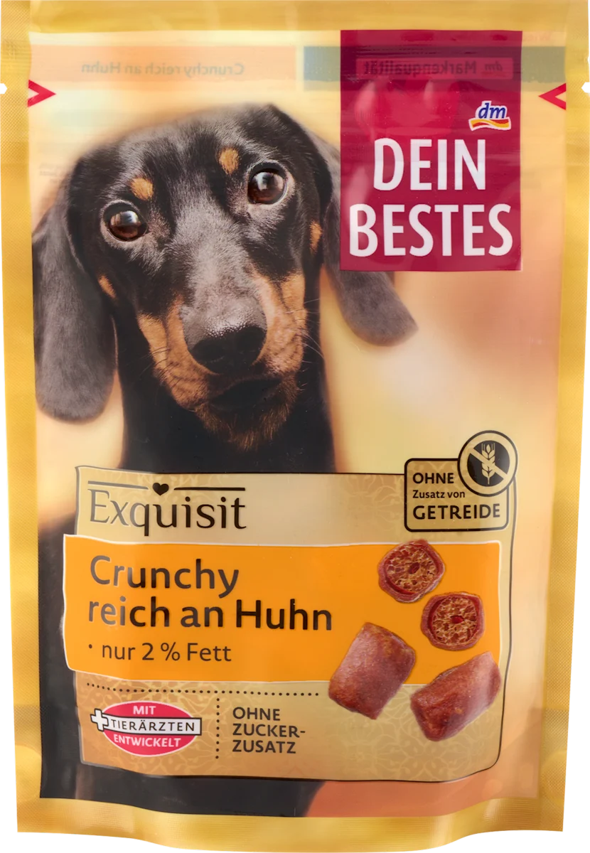 Exquisit dopunska hrana za odrasle pse - crunchy..., 80 g