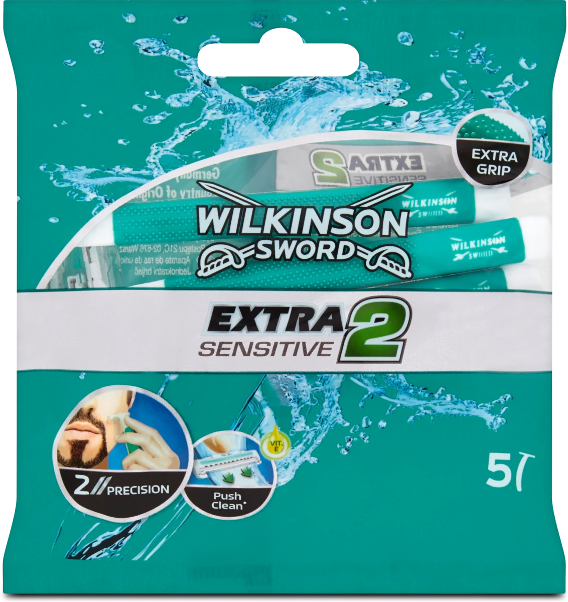 Extra 2 Sensitive jednokratni brijač, 5 kom